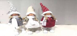 Кукла интерьерная Девочка 37см, полиэстер