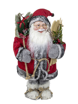 Фигурка Санта Клаус 28х18х45см микс