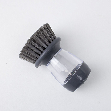 Щетка с дозатором 120мл пластмасса, нейлон