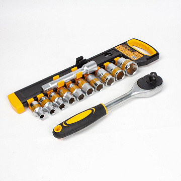 Набор торцевых головок с трещоткой 12шт Epica 8-24мм