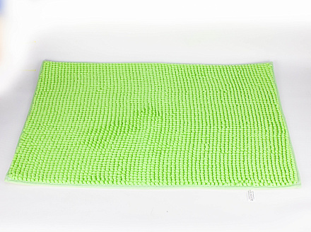 Коврик для ванной комнаты 50х80см зеленый Y-13-16