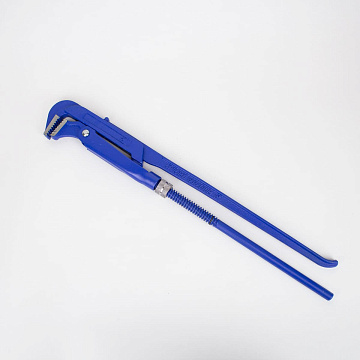 Ключ трубный рычажный, прямые губки 500мм