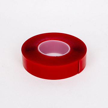 Лента клейкая ШВИК прозрачная двусторонняя акриловая 15ммх5