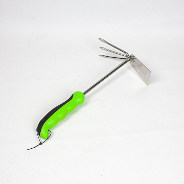 Тяпка-грабли посадочная 335мм металл, резина