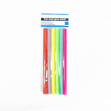 Стержень клеевой для термопистолета, цветной 6шт 1,1х18см