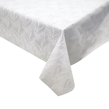 Клеенка столовая 137 см DO-1008626 белая