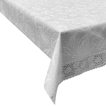 Клеенка столовая 137 см DO-1008622 белая
