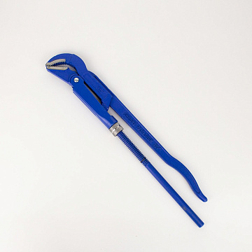 Ключ разводной трубный рычажный, изогнутые губки 400мм