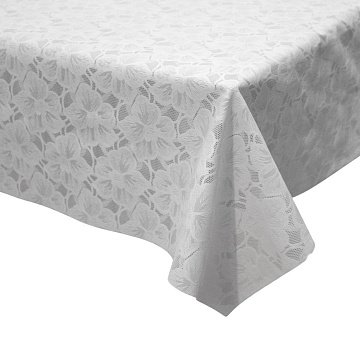 Клеенка столовая 137 см DO-1008624 белая