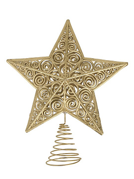 Верхушка Звезда 20х25см металл