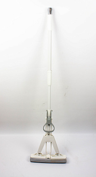 Швабра для пола складная 27см, серый