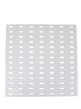 Панель настенная для хранения 280х280х12мм белый