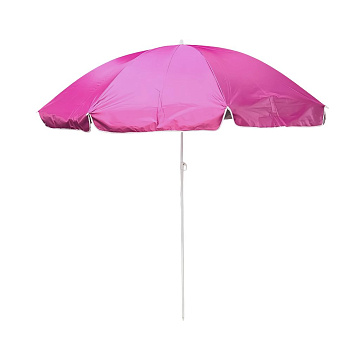 Зонт пляжный 200х210см, розовый градиент