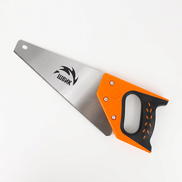 Ножовка по дереву Швик 300 мм, сталь 65Mn, каленые зубья, шаг 12-14TPI