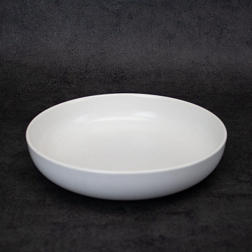 Тарелка керамика 23см белый