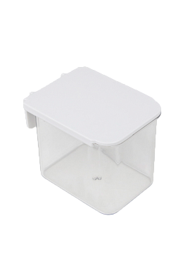 Контейнер для специй 100х80х80мм белый