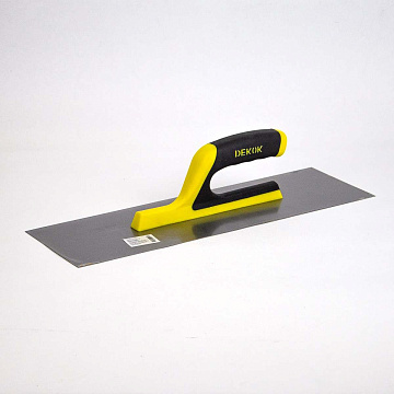 Гладилка из нержавеющей стали 400х125мм пластиковая ручка