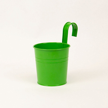 Ведро декоративное настенное 10см микс