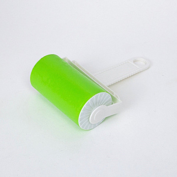 Ролик для чистки одежды, силикон, пластик 17х10х5см.