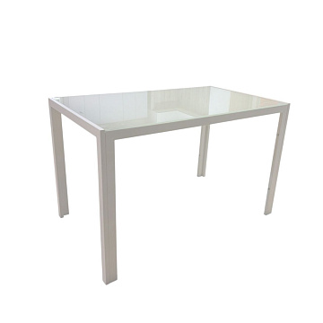 Стол обеденный белый 120x70x75см