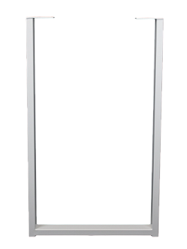 Подстолье  850х500мм белый, металл