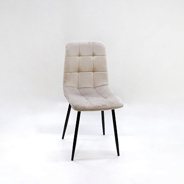 Стул бархат 53х44х85см бежевый