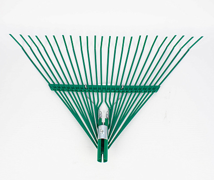 Грабли с фиксатором 24 зубьа без черенка 590x500мм металл