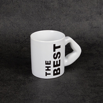 Кружка с деколью 350мл керамика