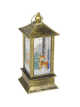 Фонарь 5,6х5,6х12,5см на батарее AG13х3 1,5V пластик