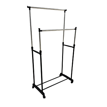 Вешалка напольная для одежды 160х40х80см