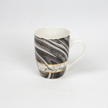 Кружка Мрамор 350мл керамикаD03