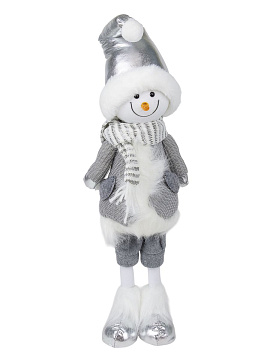 Фигура новогодняя Снеговик 58см пластик