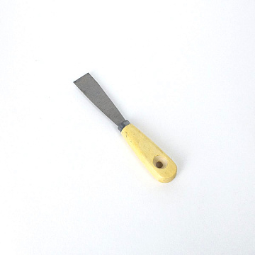 Шпатель 25мм сталь нержавеющая, ручка деревянная