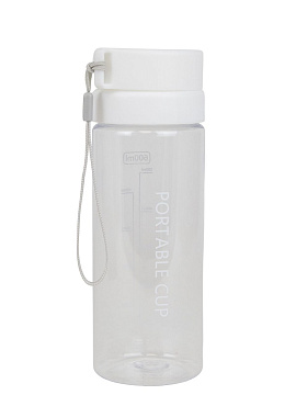Бутылка для воды 0,6л пластик