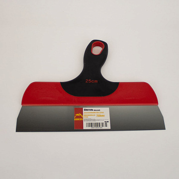 Шпатель фасадный 250мм из нержавеющей стали ШВИКПРО с двухкомпонентной ручкой