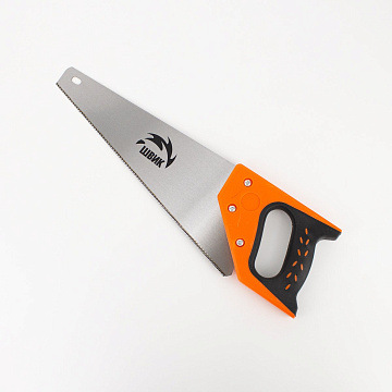 Ножовка по дереву Швик 350 мм, сталь 65Mn, каленые зубья, шаг 12-14TPI