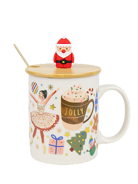 Кружка Новый год 320мл DO-1212 керамика