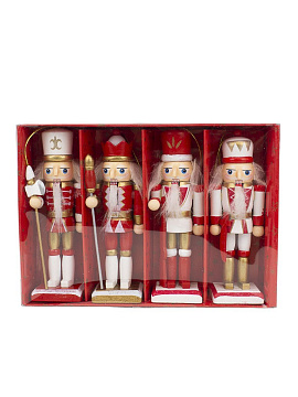 Набор деревянных фигурок "Щелкунчик" 13 см, 4 шт