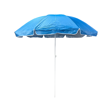 Зонт пляжный 200х210см, синий градиент