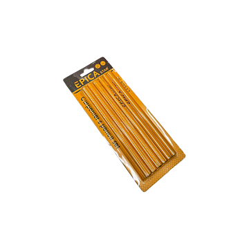 Набор карандашей 6шт Epica 12х7,4х176мм