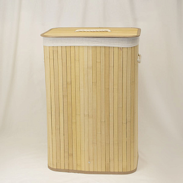 Корзина для белья 40х30х60см, бежевый