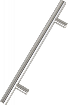 Ручка-рейлинг 12мм 128мм, сатированный сталь