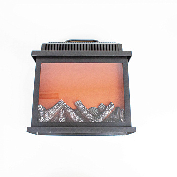 Сувенир с подсветкой КАМИН 30х13х30см с USB розетка