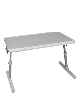 Столик для ноутбука 600х400мм 5 положений, каркас с прорезью ящик книжная полка USB-порт