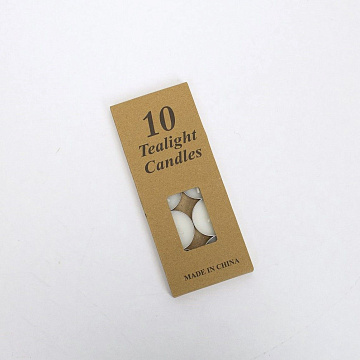 Набор чайных свечей в гильзе DODKS3 10шт