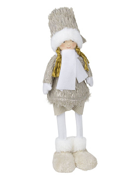 Фигура новогодняя Девочка 56см пластик