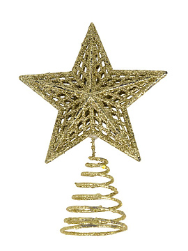 Верхушка Звезда 10х15см металл