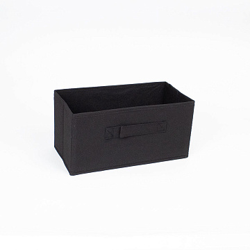 Короб-куб для хранения 15х30х15см полиэстер графит