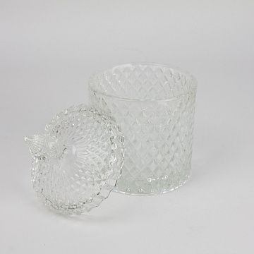 Сахарница с крышкой 10,5х17см