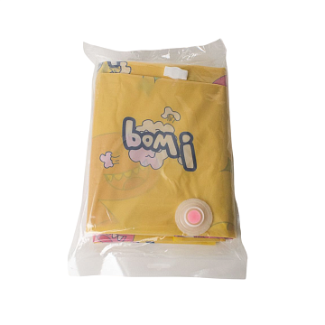 Пакет вакуумный для одежды, принт динозавр, 100х120 см,pet/pe